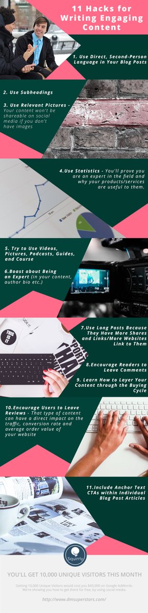 engaging content amwriting